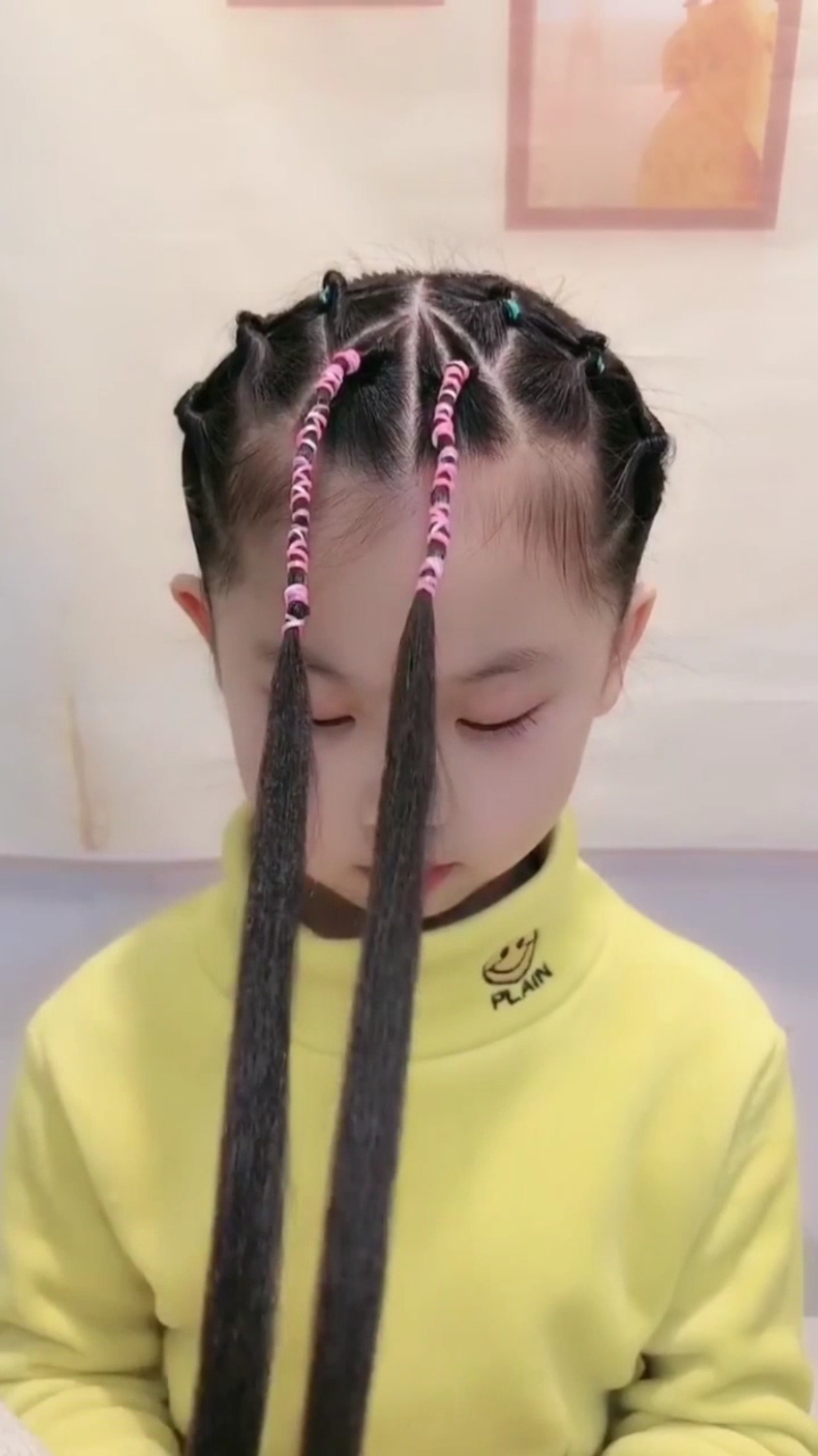 全民最火编发#新出的儿童扎发,简单易学,时髦洋气又可爱