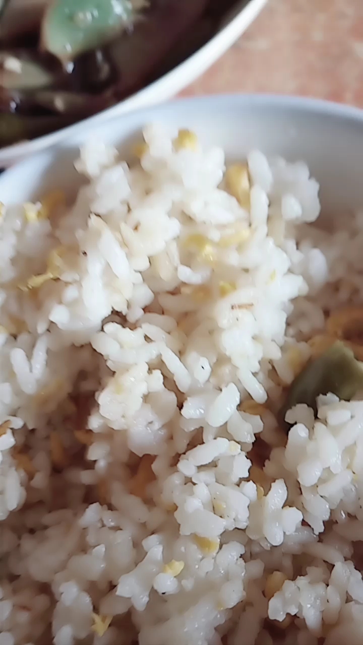 咸菜,米饭就是一顿饭