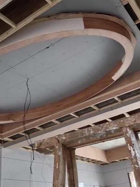 石膏板鸡蛋圆型造型东家喜欢咱就做俗话说做事不依东做死都无工-全民