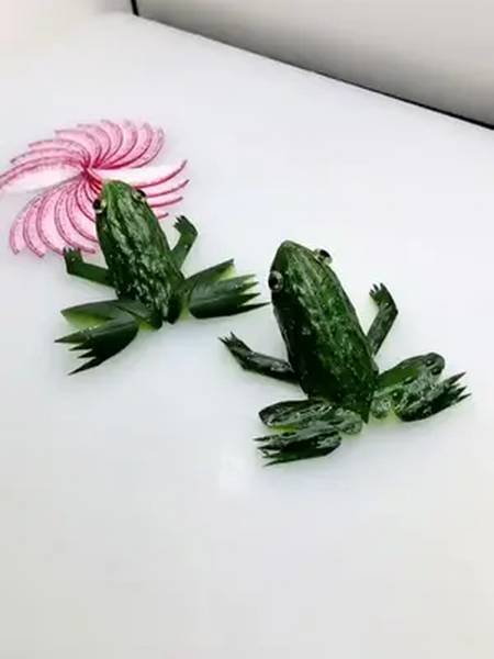 我的生活日记 我的美好生活 水果雕刻 创意水果拼盘