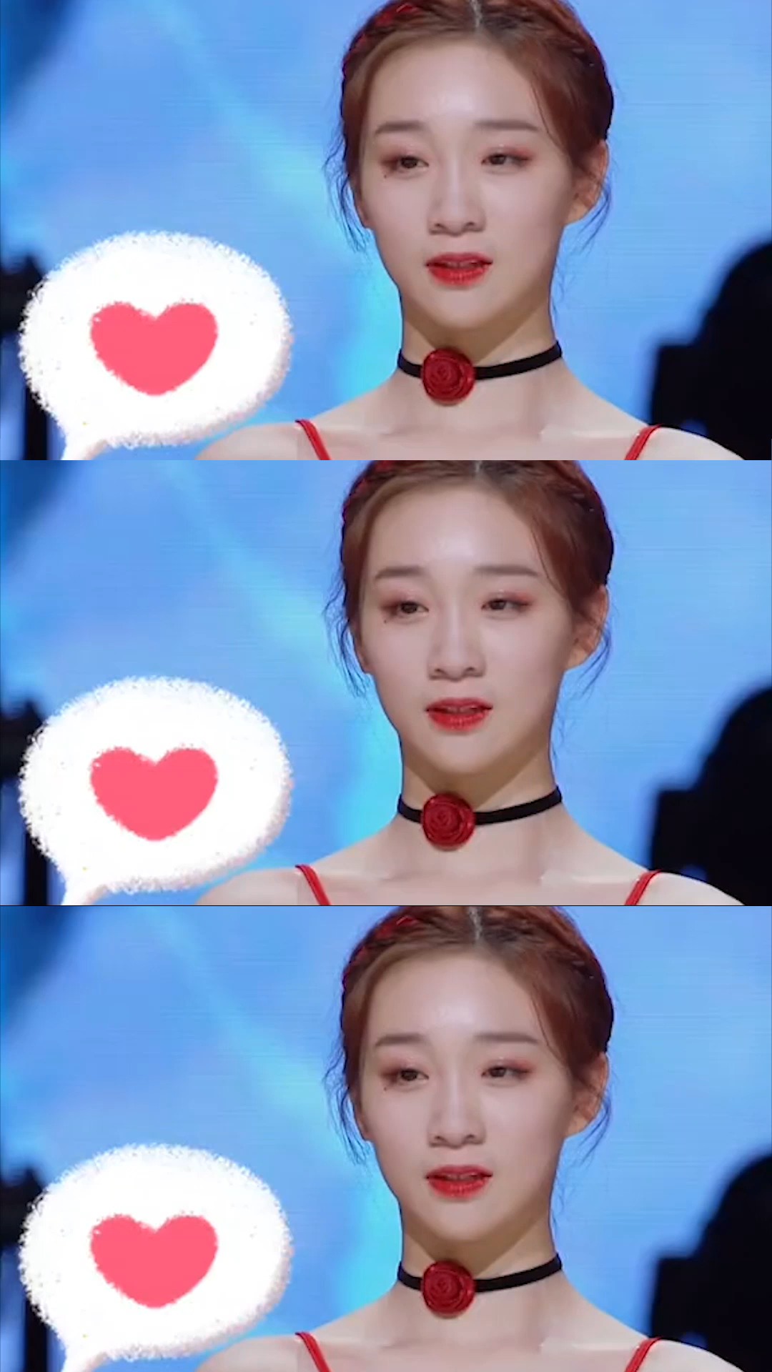 李子璇的精彩表现,让孟美岐喜极而泣