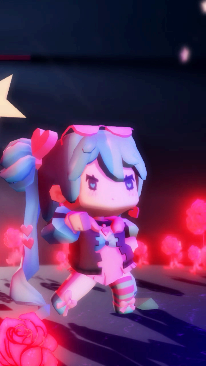 迷你世界#小艾版火炬女神舞,你喜欢这样的小艾吗