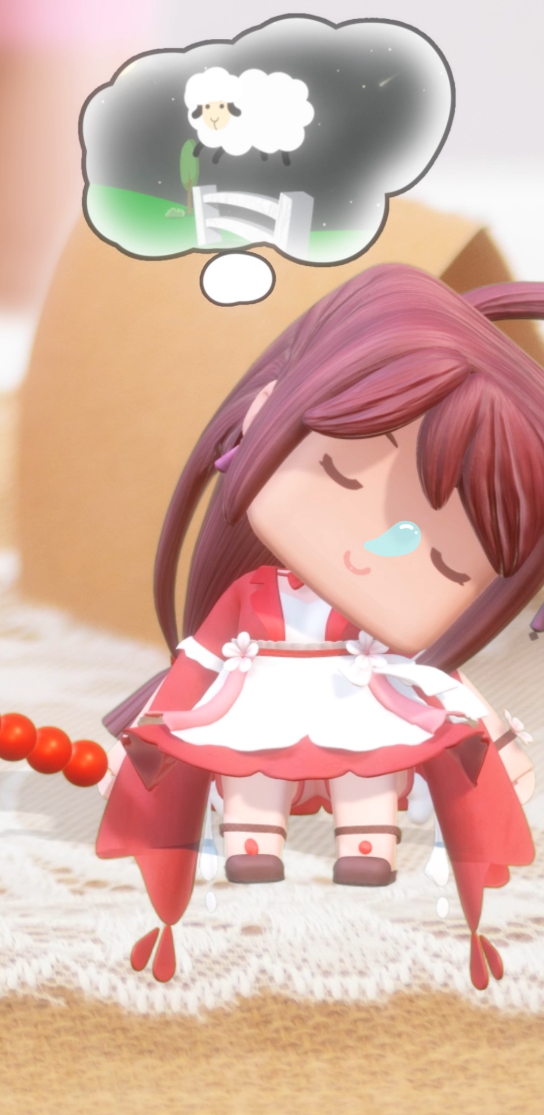 花小楼大白天也能睡着?像极了期末复习时候的你