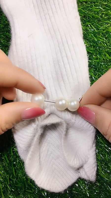 针线活#时下流行元素,简单时尚,自己动动手就可以了