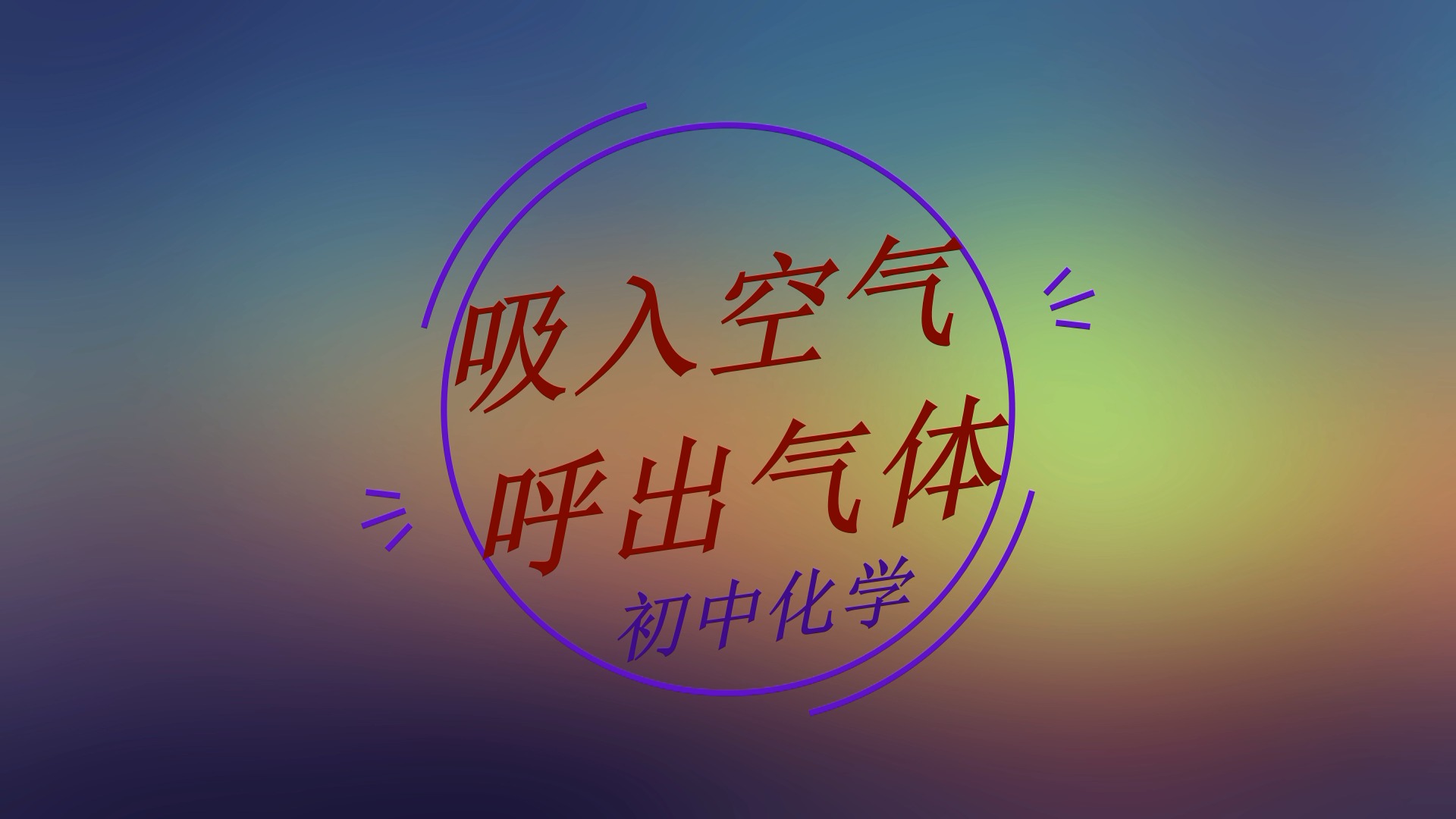 开学季#初中化学必考知识点:对人吸入空气和呼出气体的探究