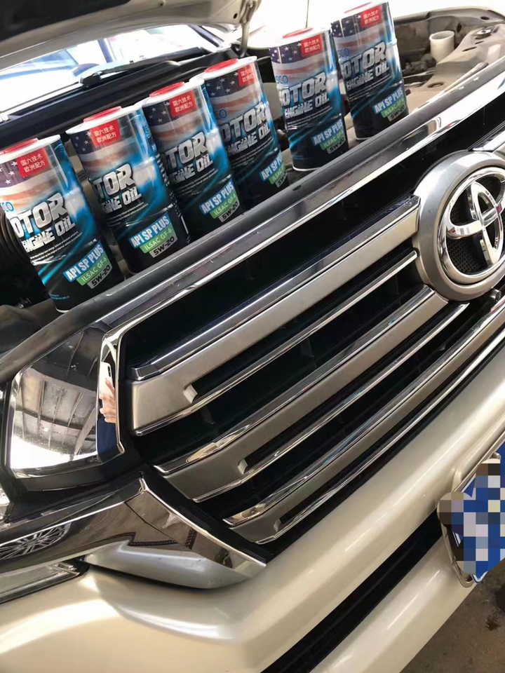 最美天空蓝sp5w20为陆逊霸道4.0保驾护航国六标准#西斯科润滑油