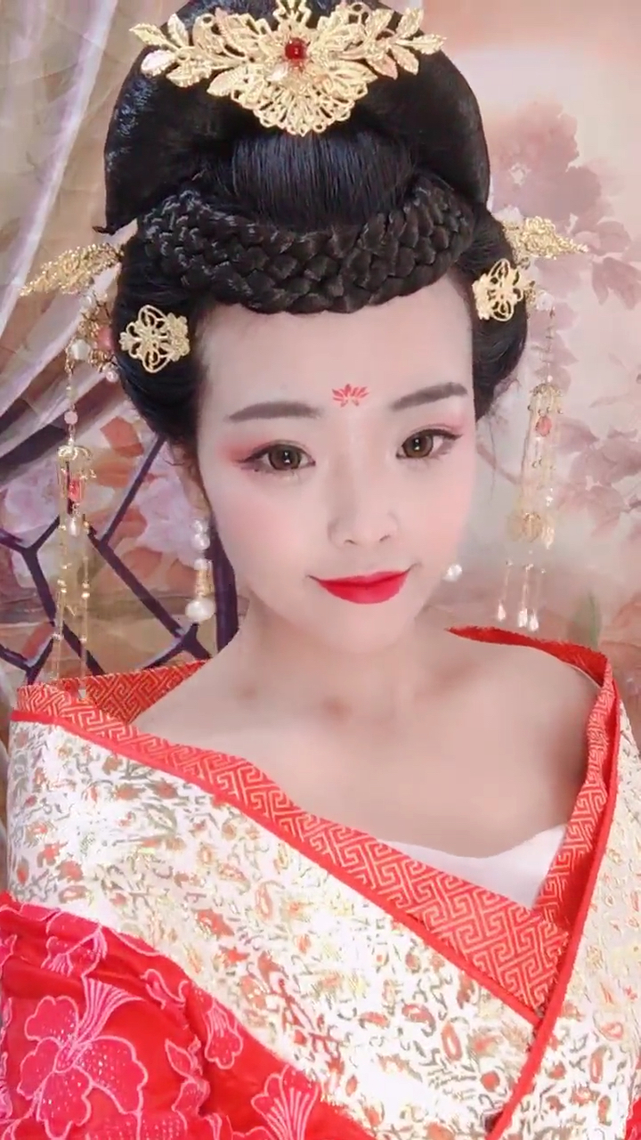 贵妃古装发型教程