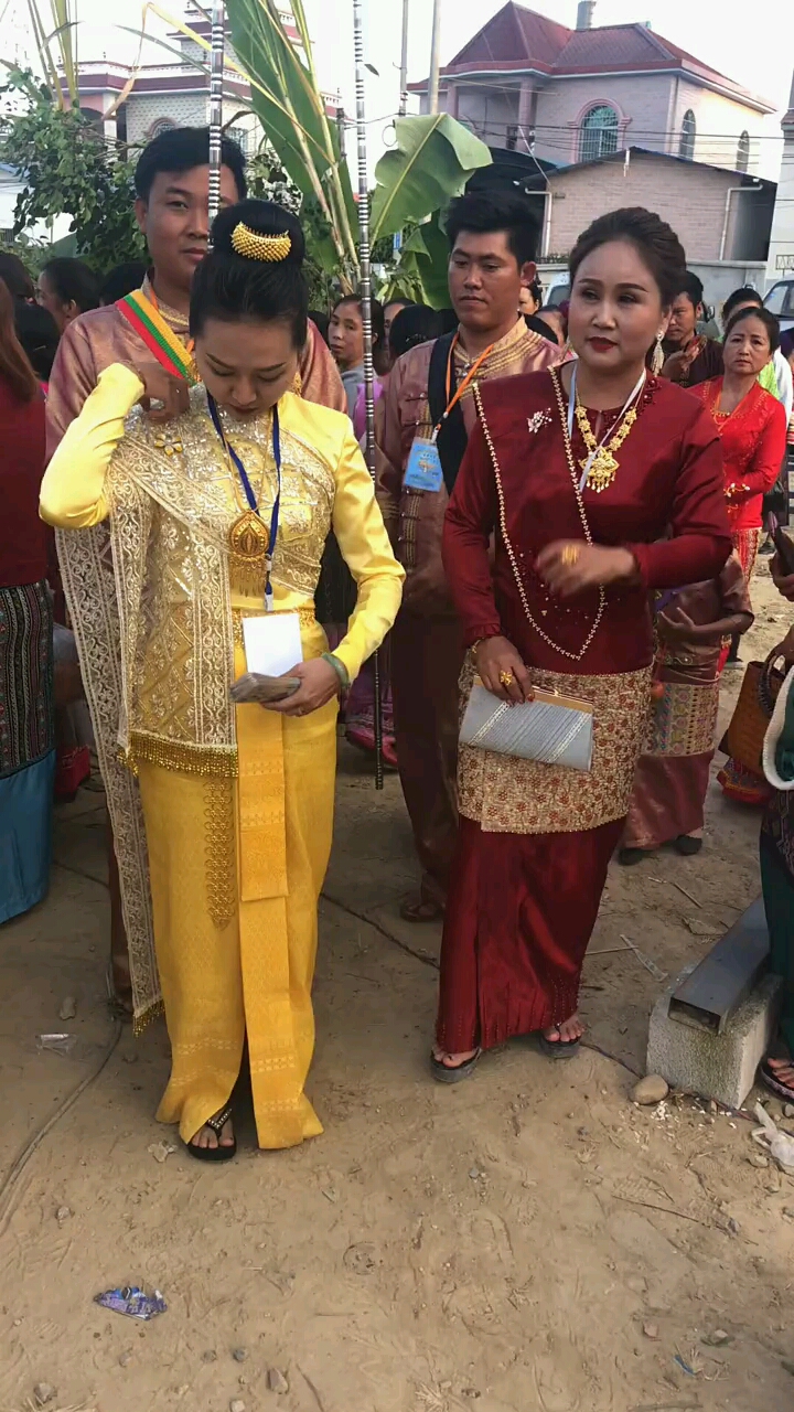 缅甸人的婚礼!一夫多妻