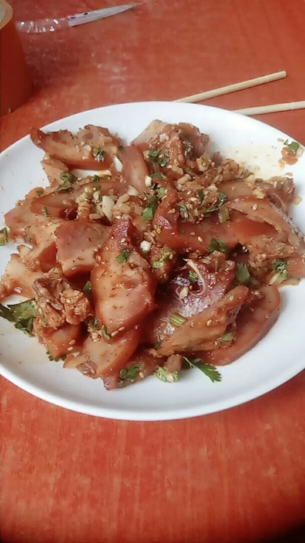 麻辣猪头肉