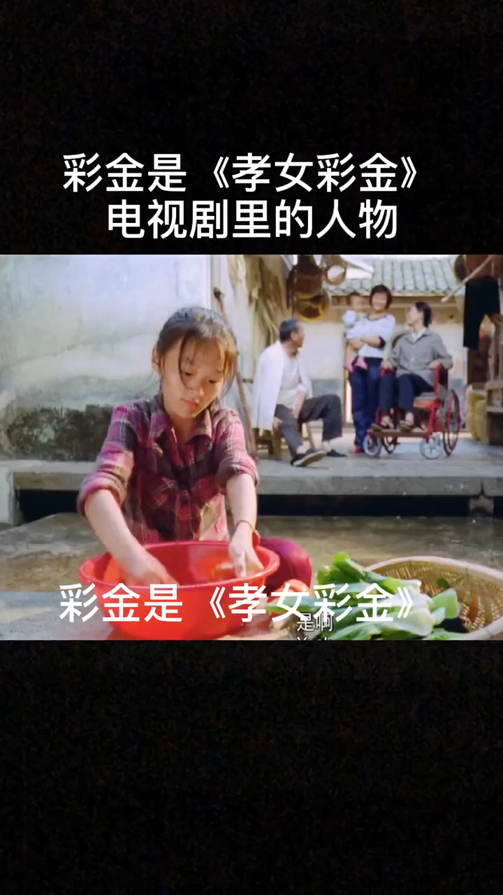 彩金是《孝女彩金》电视剧里的人物