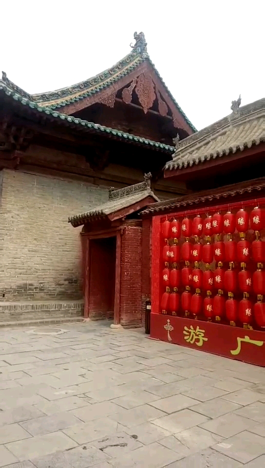 建于唐朝的山西洪洞广胜寺