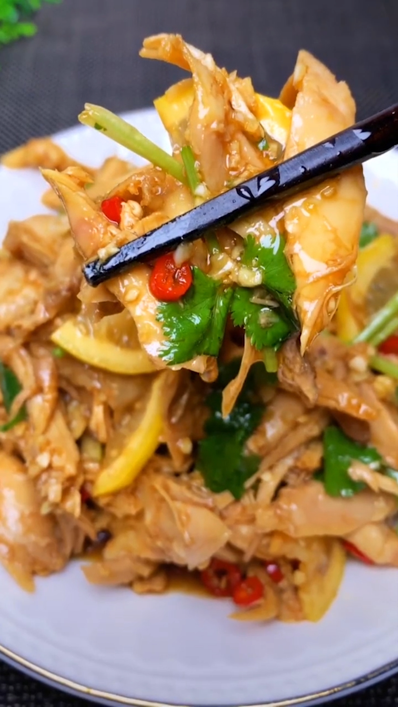 柠檬 手撕鸡,好做又好吃