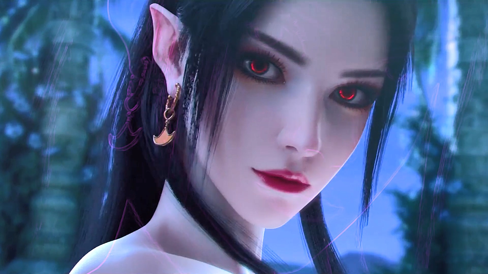 斗破苍穹#国漫女神中的颜值天花板;带你近距离感受女王的气质