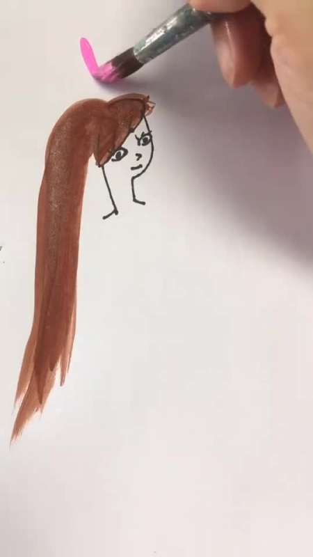 画画原来如此简单画的是小舞你们信吗