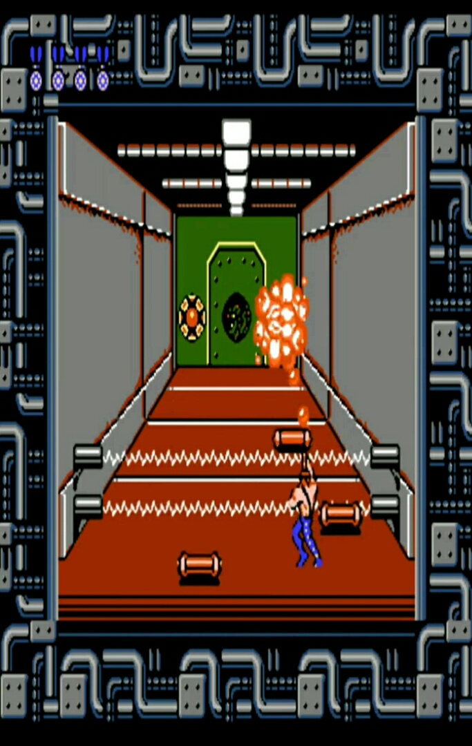 经典游戏  魂斗罗 2关