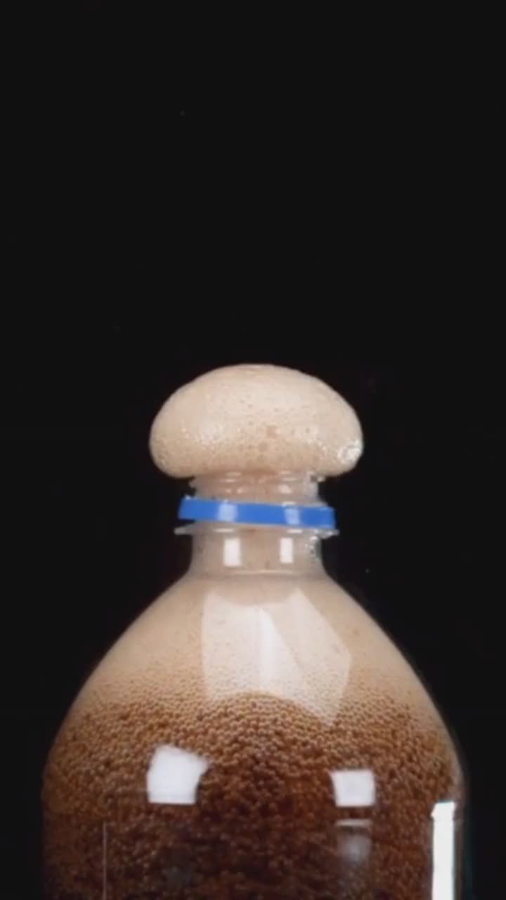 当可乐遇上曼妥思科普 科学实验-度小视