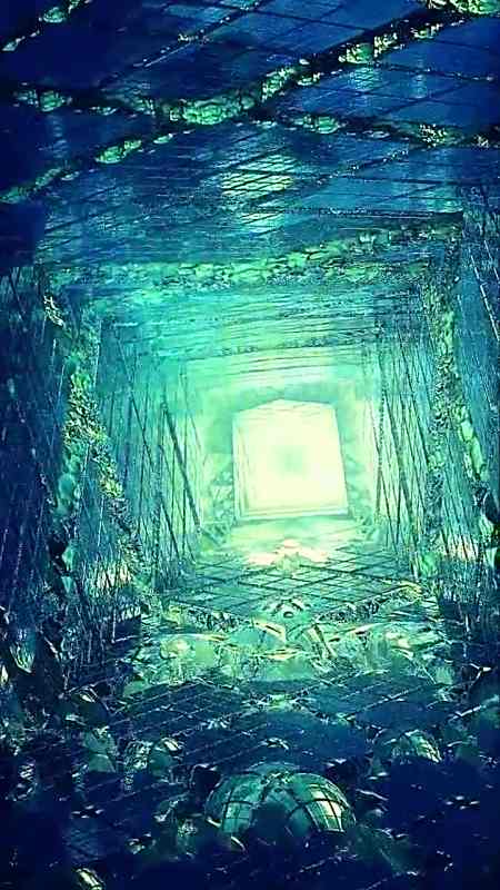 真正的裸眼3d,看一会就晕,太晃眼了!