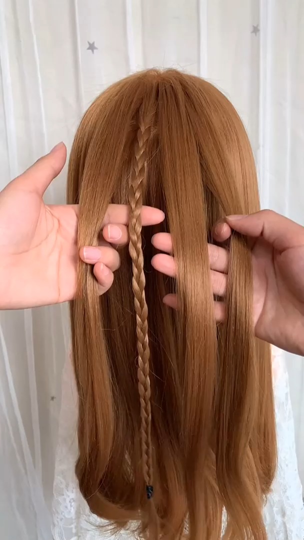 我要上热门#不会四股铜钱辫的看过来,一分钟学会 四股铜钱辫教程 四