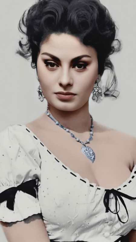 意大利女影星索菲亚罗兰研究以为女人身材越好智商越高