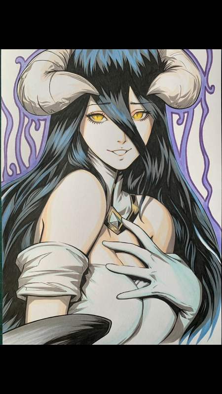 手绘##动漫#雅儿贝德,比你想象的美!-全民小视频