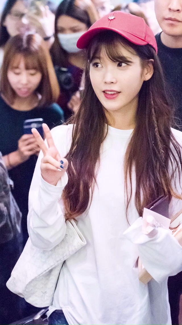 iu#清纯靓丽,女神爱豆李知恩!