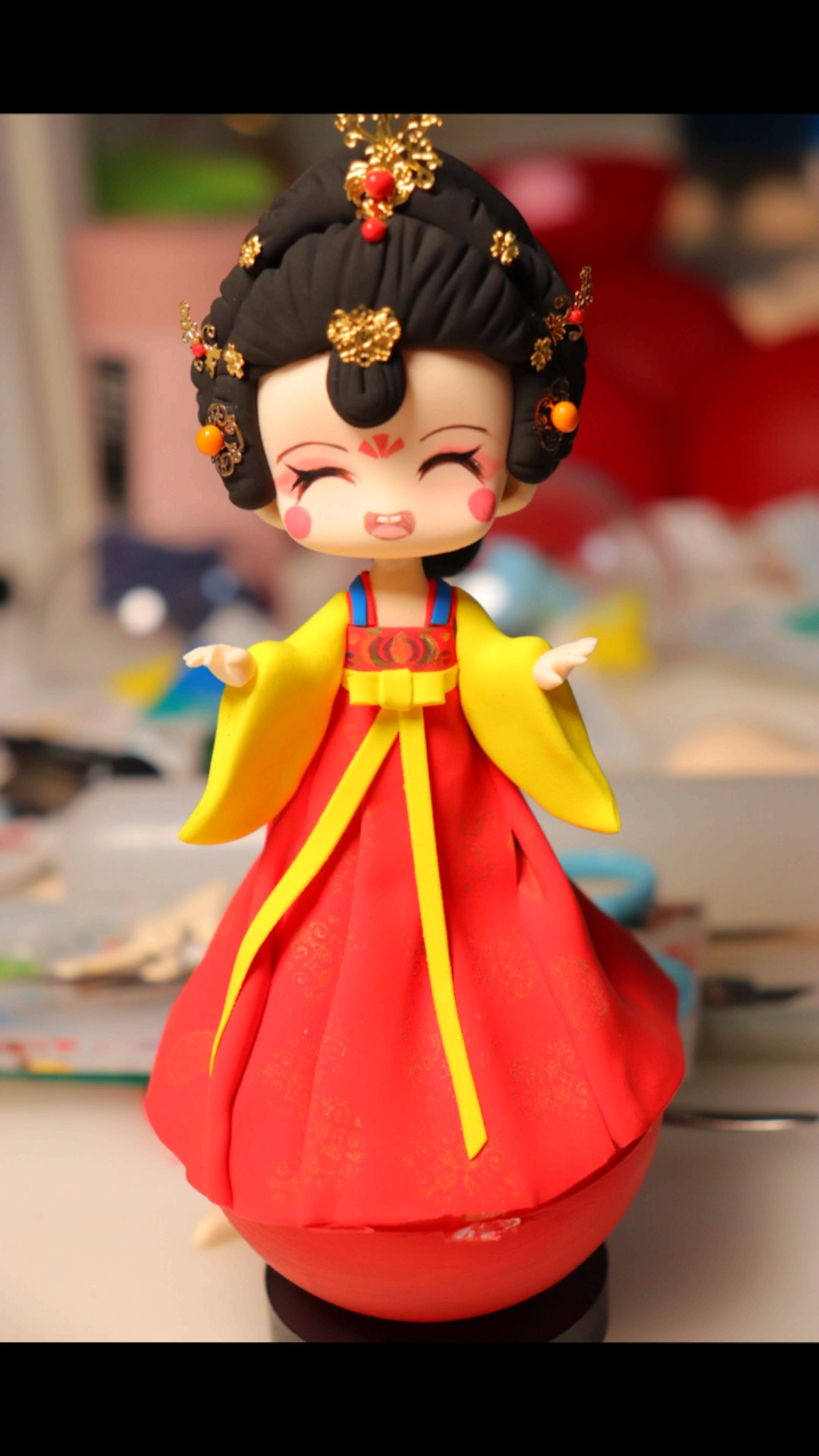 大唐不夜城不倒翁小姐姐#大家想看的兔牙小姐姐