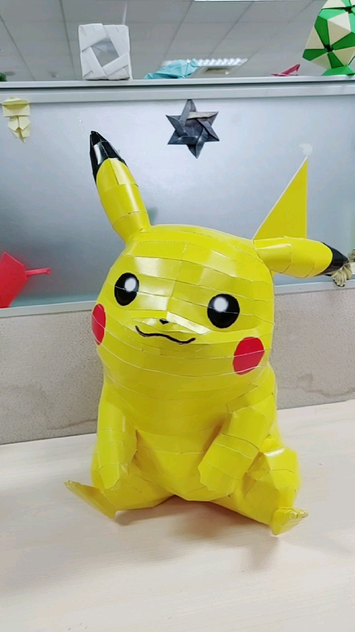 3d纸模-皮卡丘#成品展示