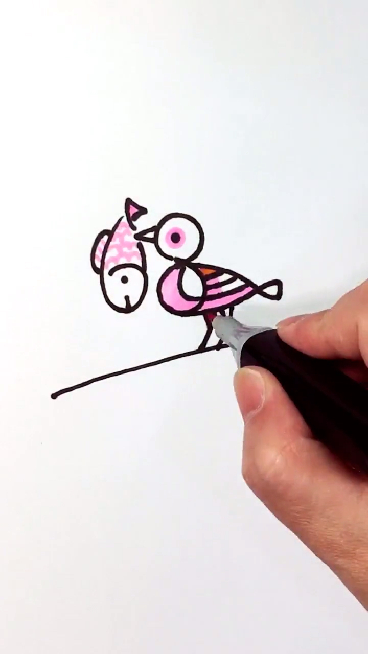 数字68,秒变海鸥捉鱼过家家简单,有趣一看就会