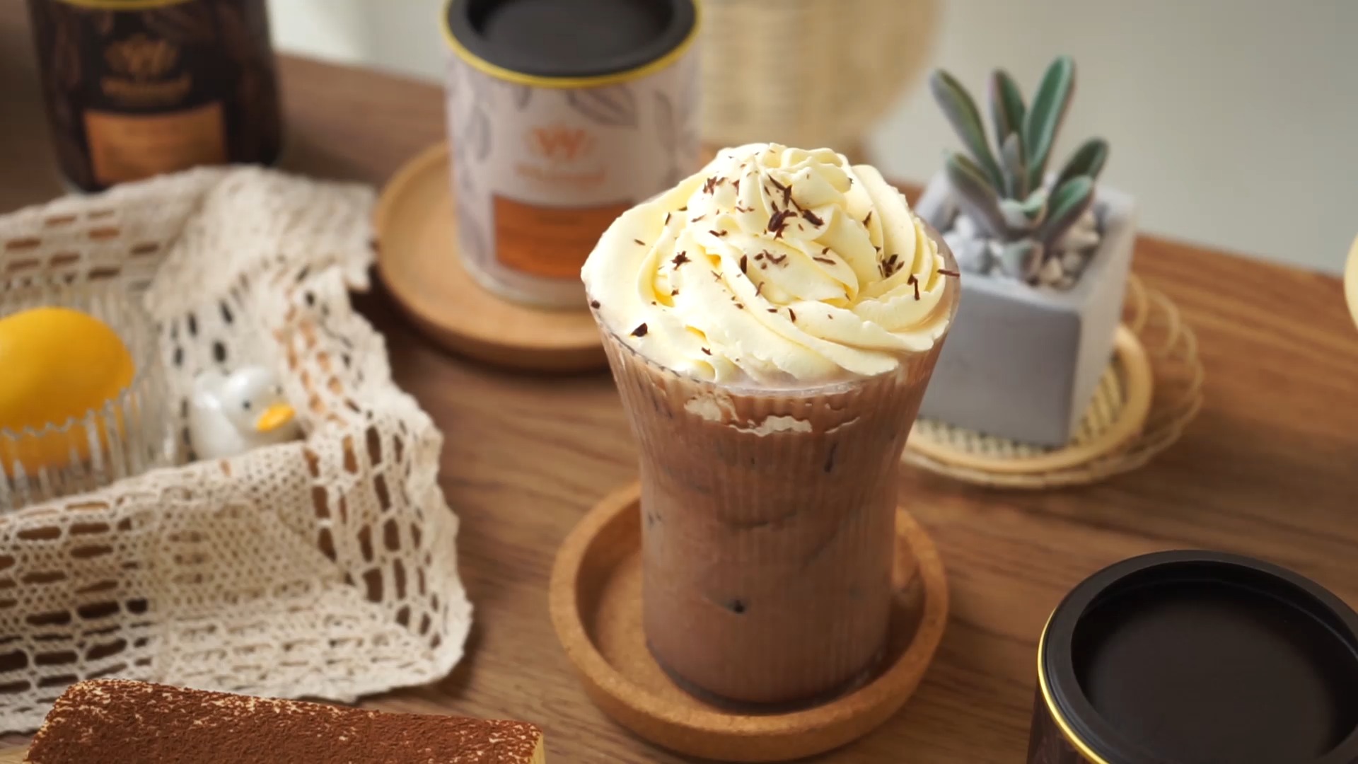 自制美食#自制浓郁丝滑的冰可可~比星巴克更好喝