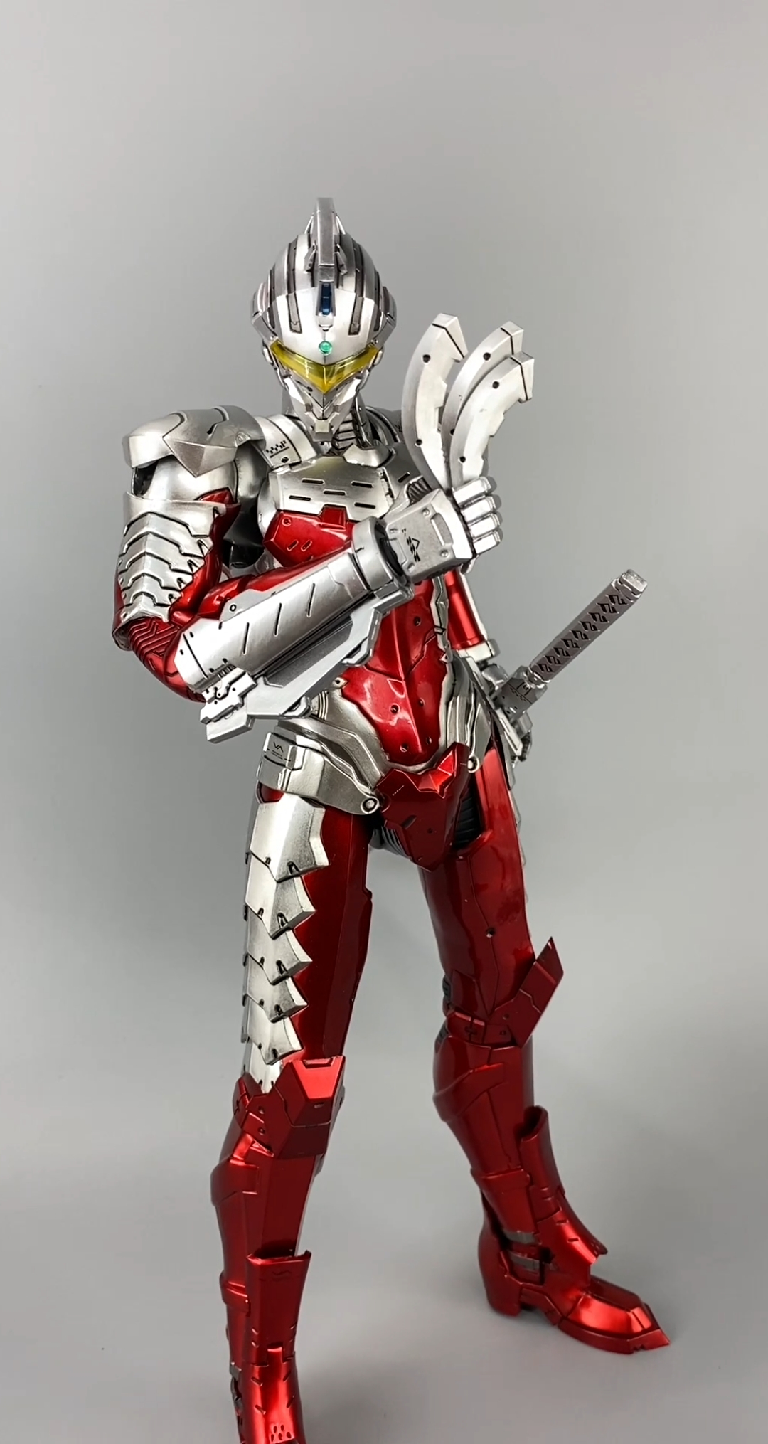 7爷最帅,这样的钢铁赛文你喜欢吗?-度小视