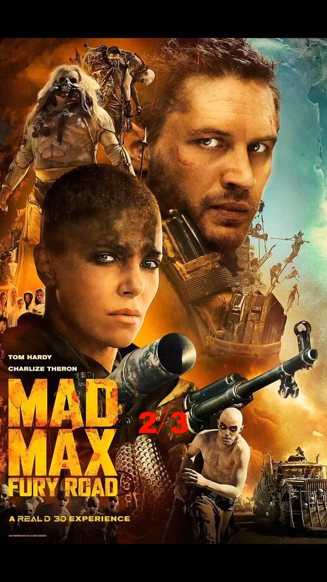 疯狂的麦克斯:狂暴之路,血与沙的视觉盛宴!