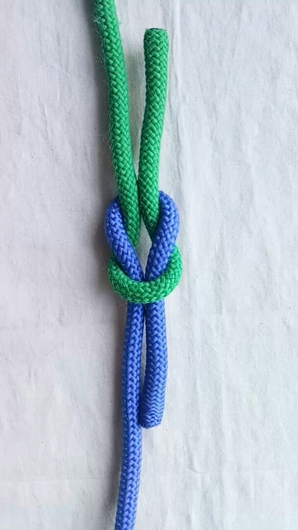 平结接绳结,简单实用的绳结!