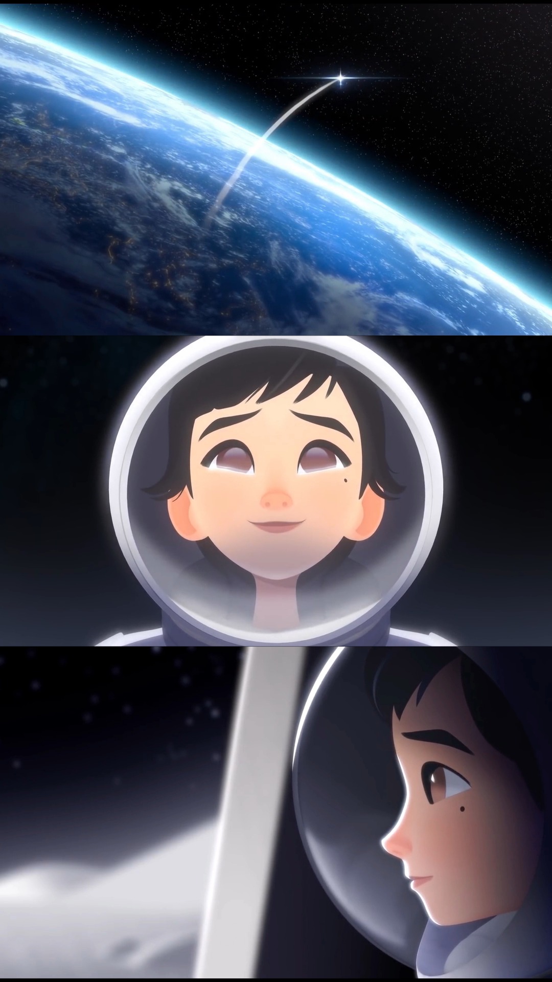 奥斯卡最佳动画短片#《冲破天际》国人制片.