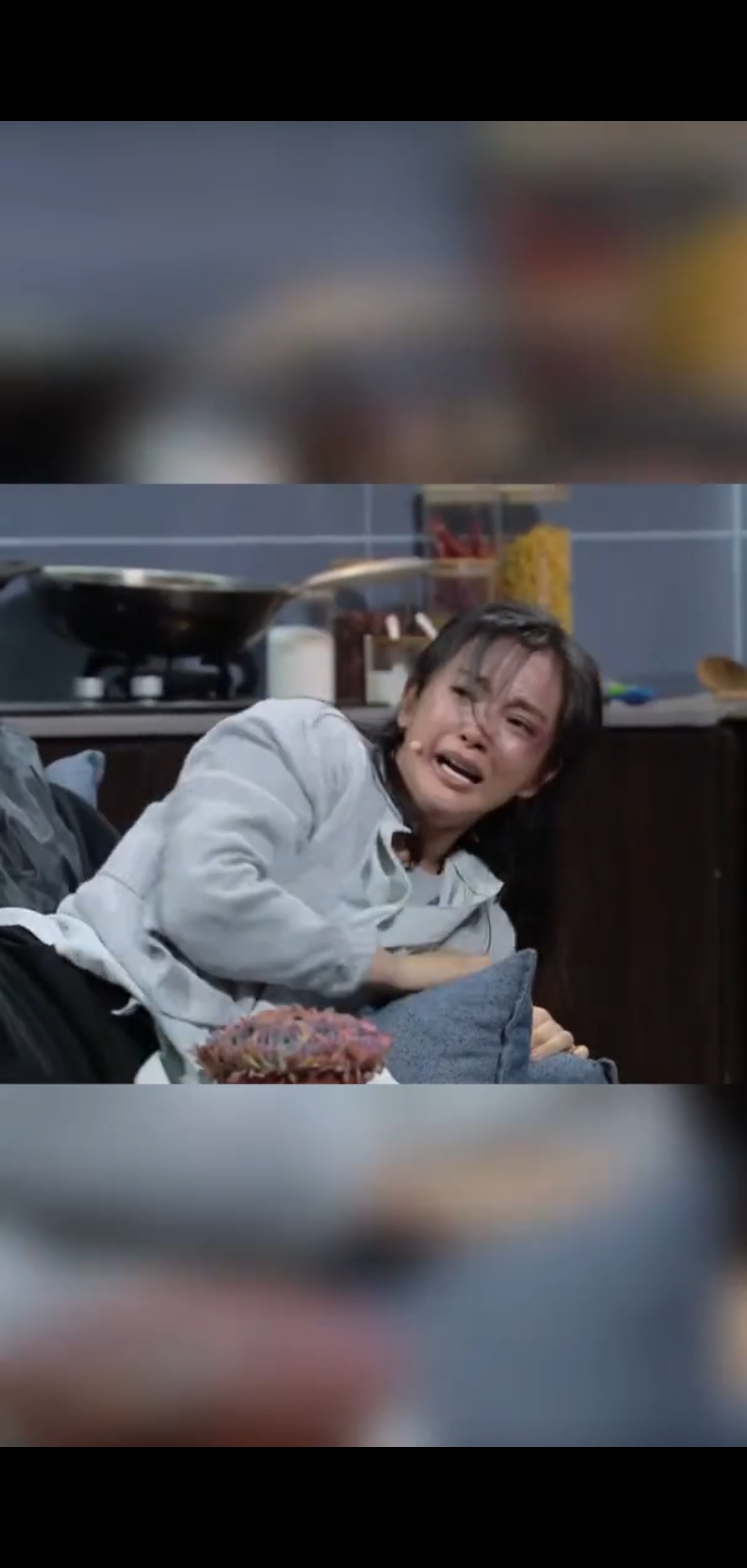 李冰冰演戏挑战家暴