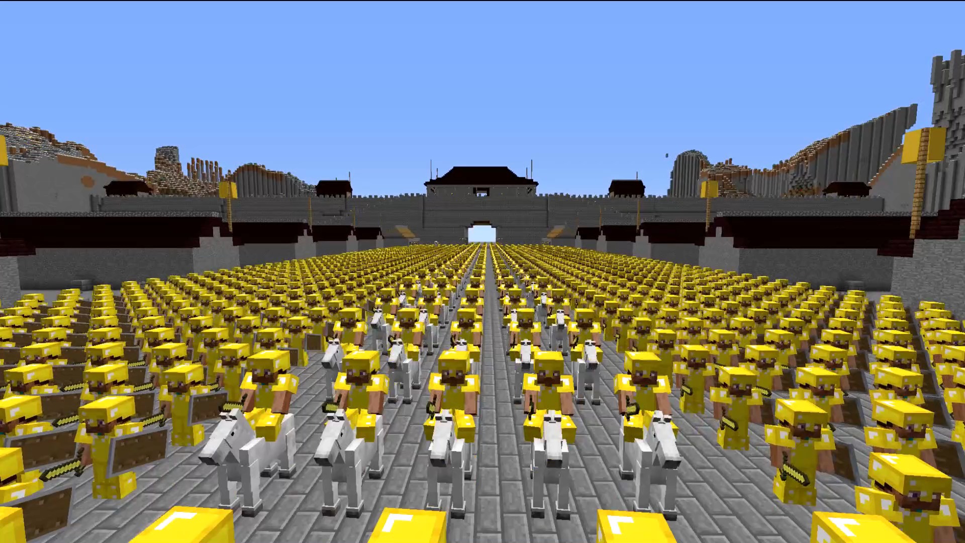 ##我的世界#我的世界动画#我的世界古代战争1:部落部队集结,准备攻打