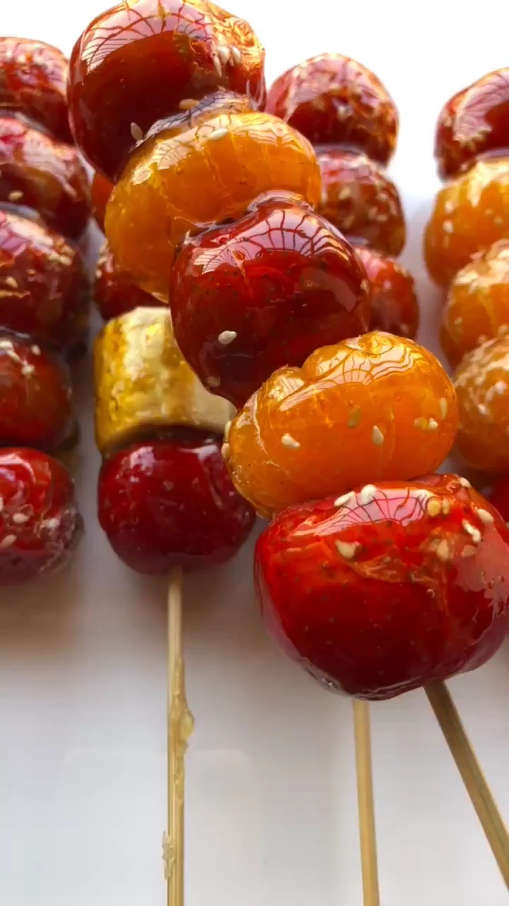 家庭版冰糖葫芦