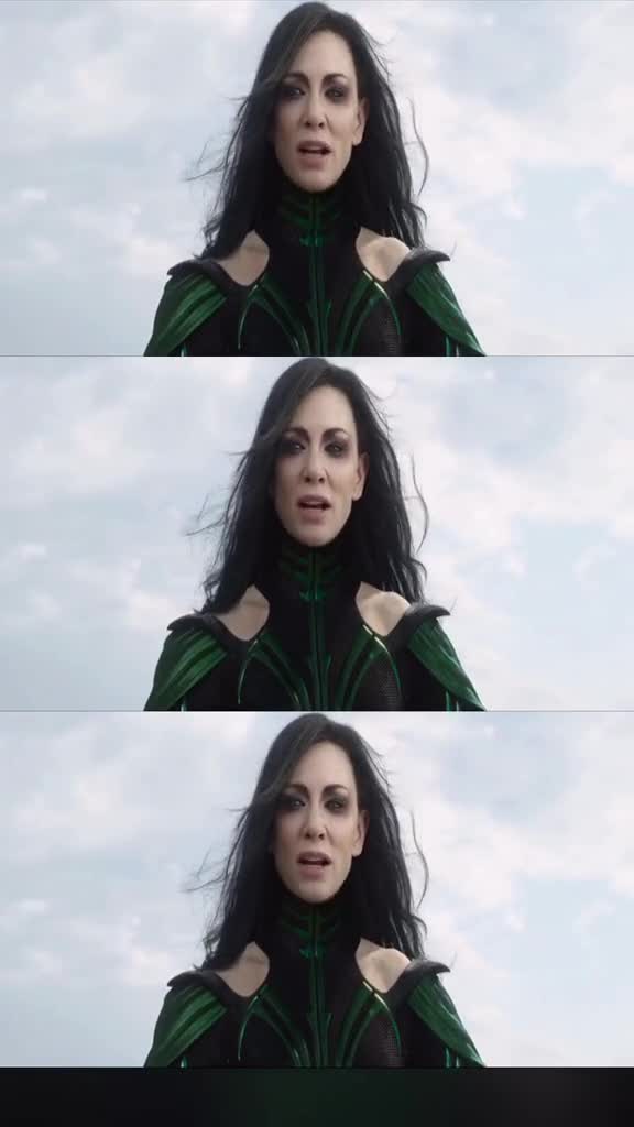 漫威#死亡女神海拉,她能单手捏碎雷神之锤,实力在灭霸之上的女人