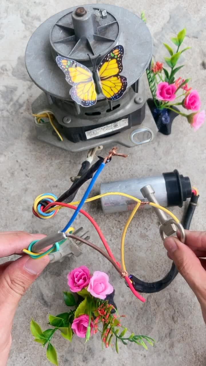 洗衣机电机接线方法