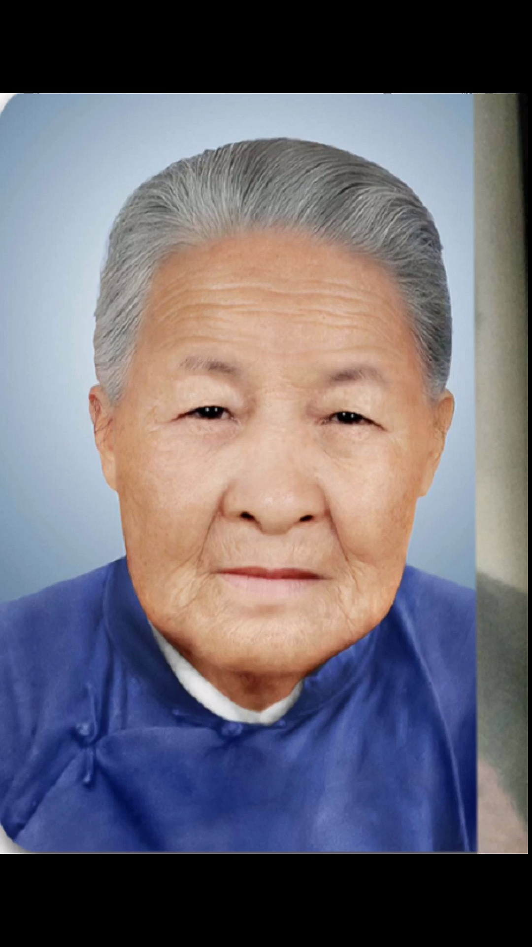 老照片修复#奶奶唯一的照片,修复后让人泪目