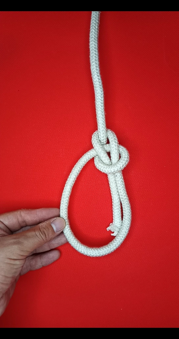 高空吊绳打结方法图图片