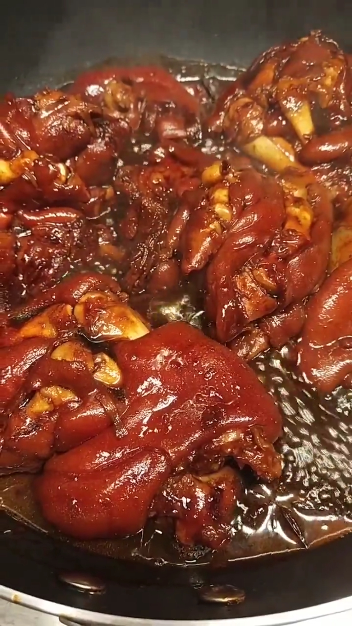 美食#猪脚卤肉做法,过年过节自己做,好看又上档次