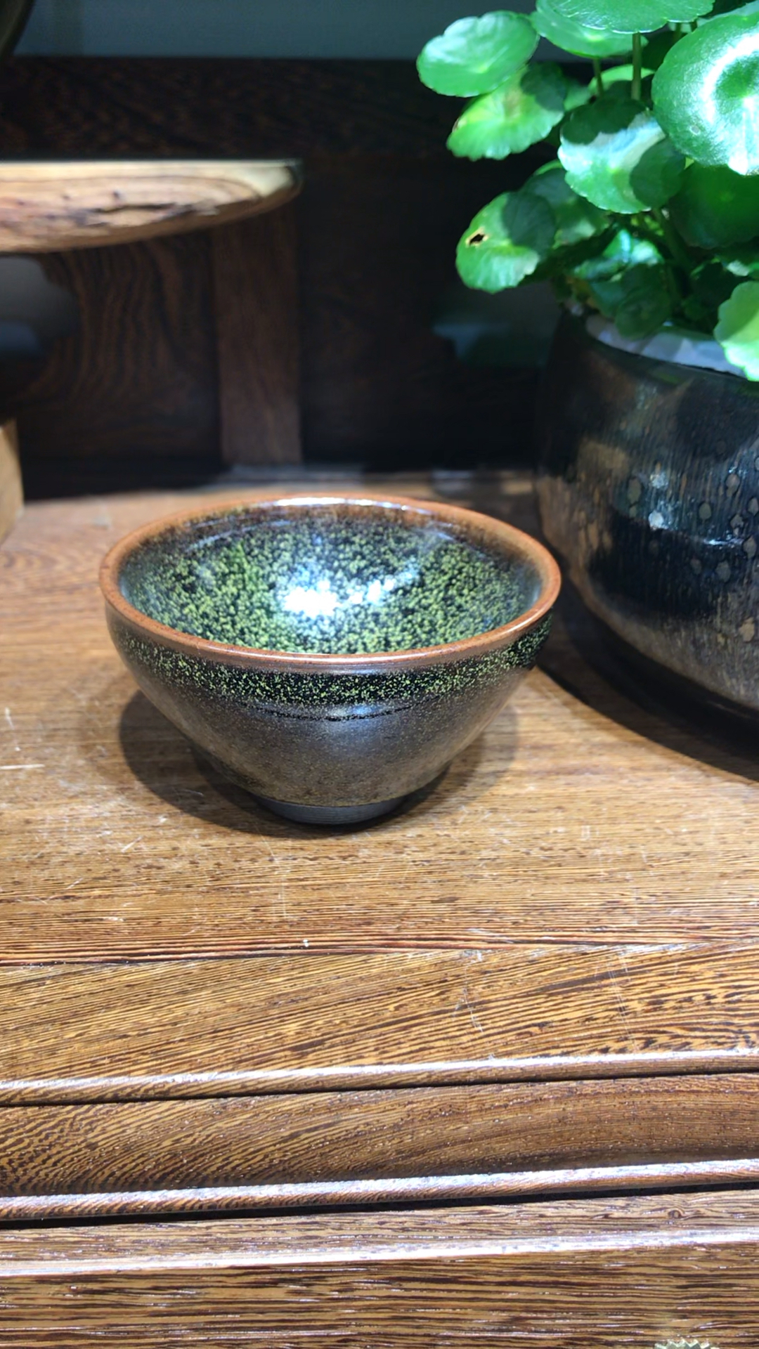 民间艺术传承#传统工艺建盏之柴烧花月夜