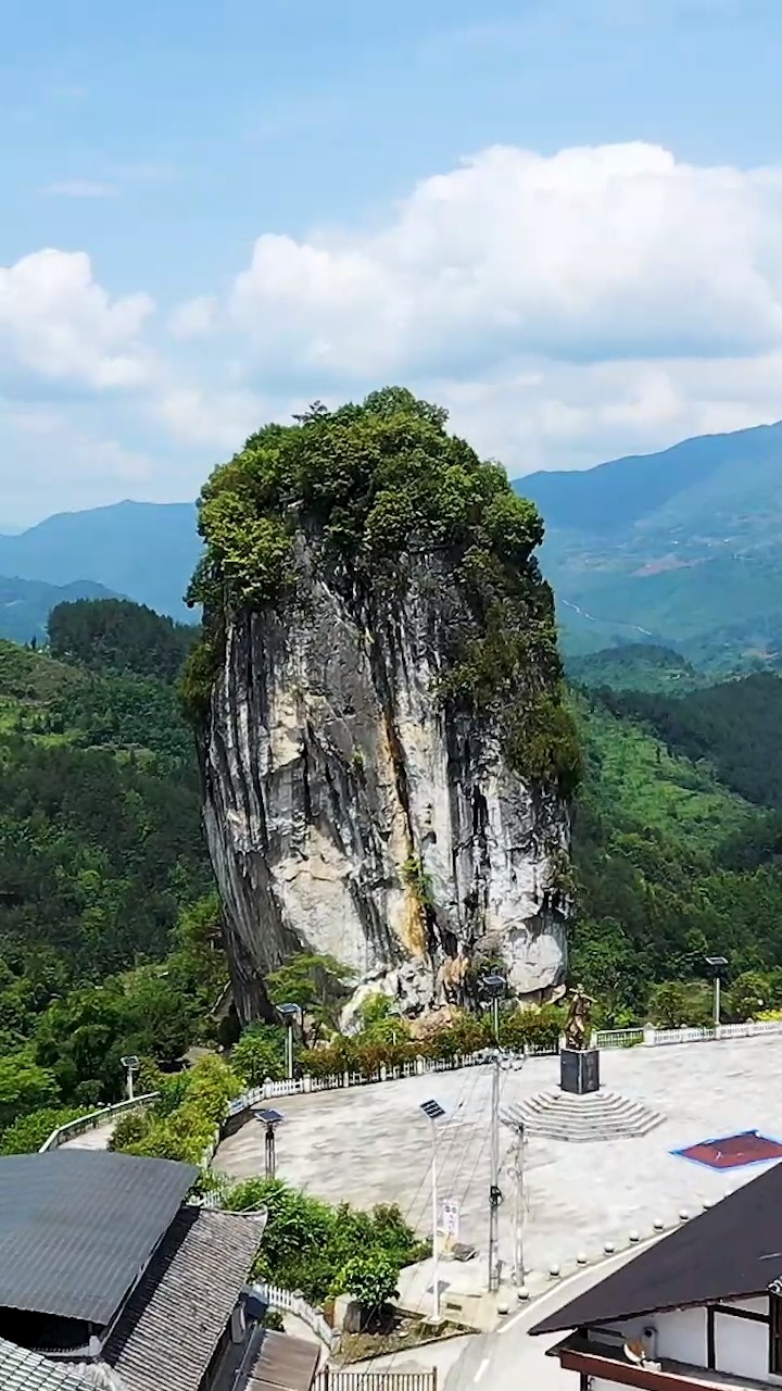 贵州道真白菜山,大自然的杰作