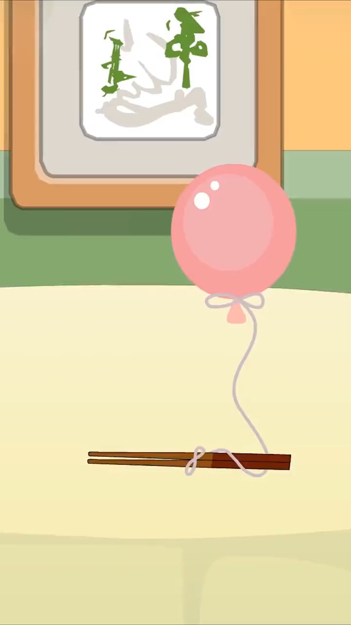 悬疑推理:气球绑别人筷子上,自己就能暴行暴食,他怎么一脸绝望 #动画