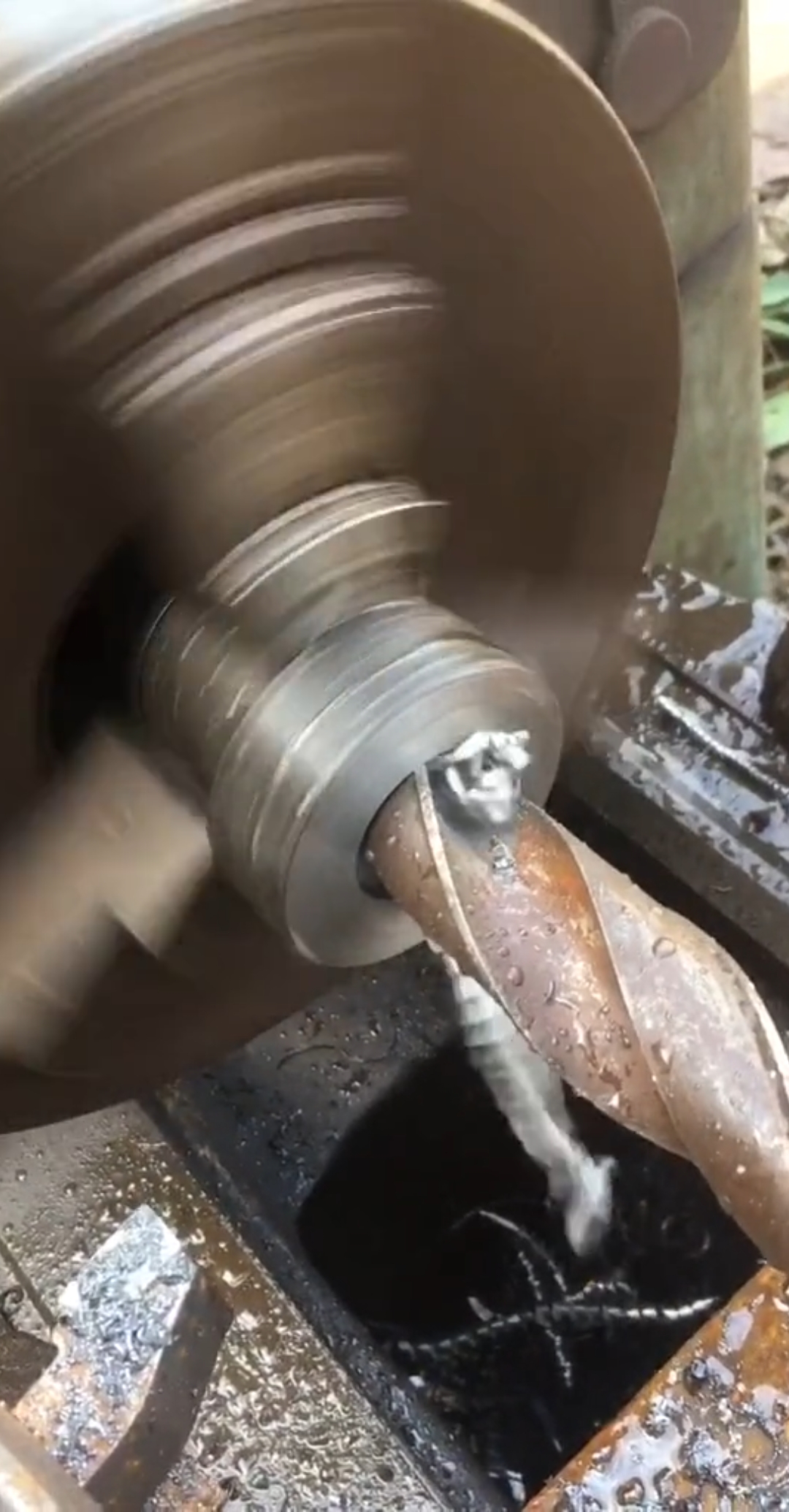 这钻头磨的咋样