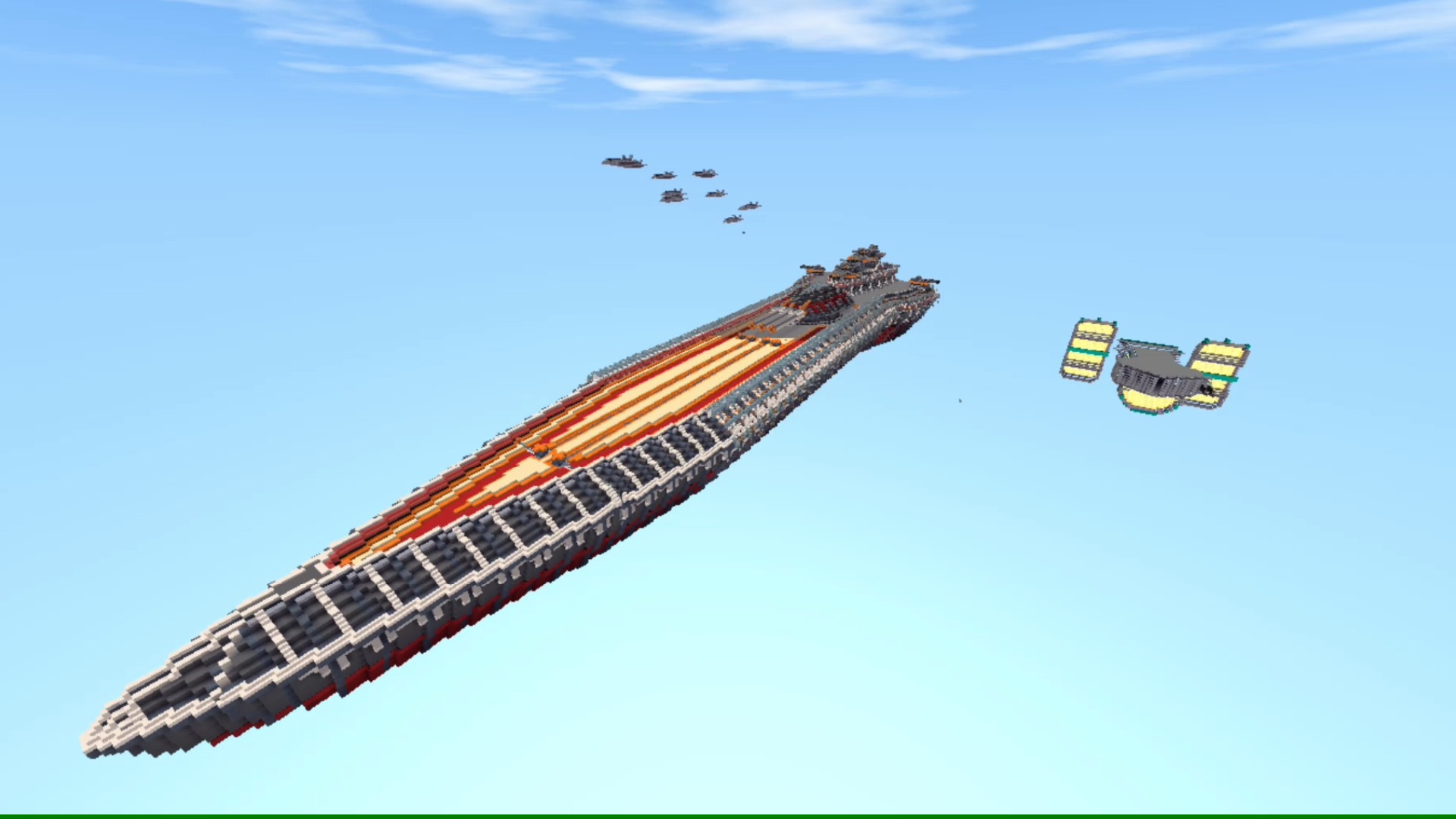 人王i迷你世界大国重器空天航母新一波的军事竞赛