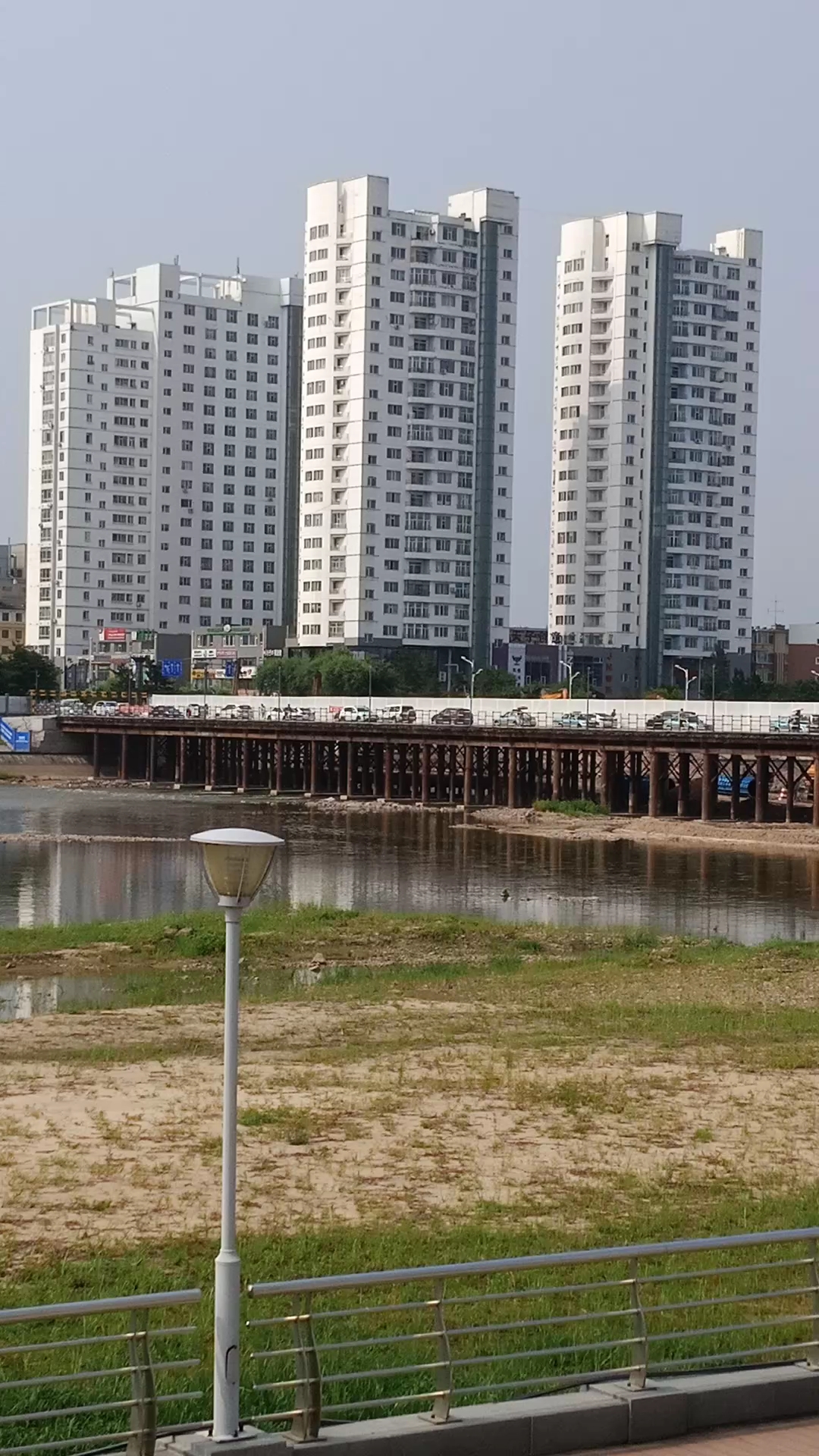 改造中的延新桥