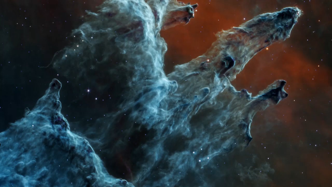 天文#创生之柱,宇宙最美的地方,这是人类仪器拍摄的