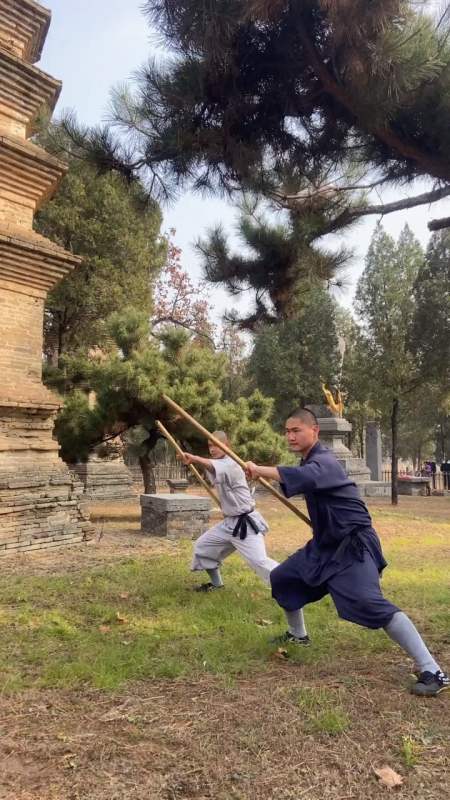 少林武僧#今天給大家展示少林棍法,想學的記得關注哦