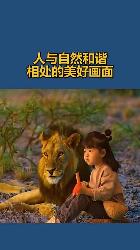 我要上热门#人与自然和谐相处的美好画面